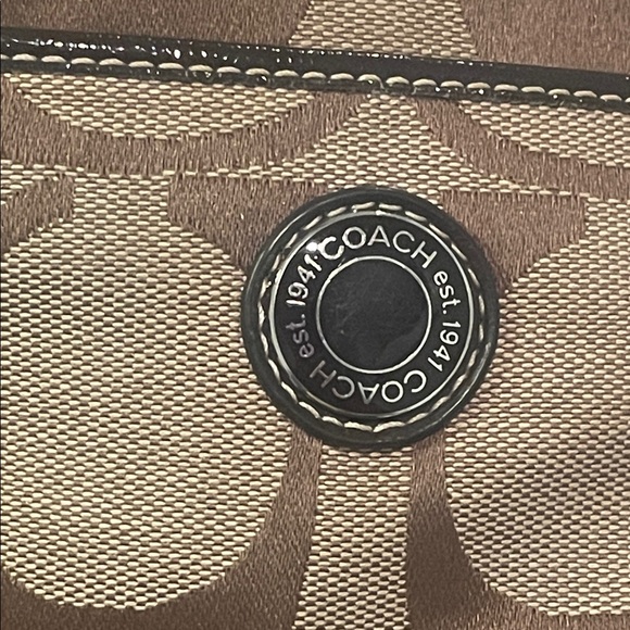 Coach Tan and Brown Crossbody Bag - Picture 2 of 11